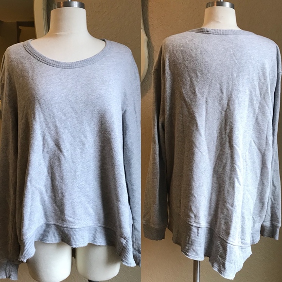 Wilt Tops - Anthropologie Wilt asymmetrical hem sweatshirt